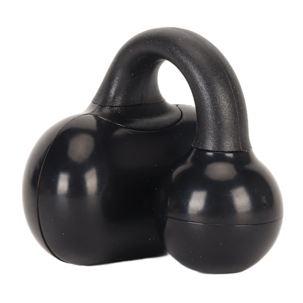 Clip On trådlös hörlur Bluetooth 5.3 Stereo Single Ear Open Ear Clip On Headphone for Business Svart