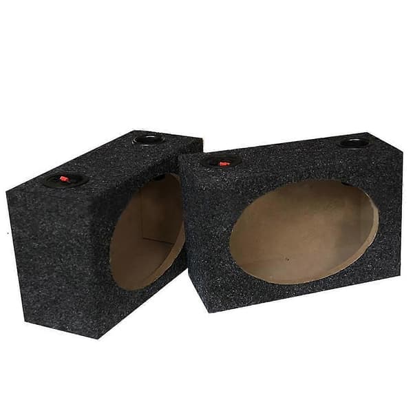 Simple 6X9 Speaker Box Universal Compatible with Sealed Speaker Boxes Car Speaker Box Car Subwoofer Boxes Compatible with Car Music Pair