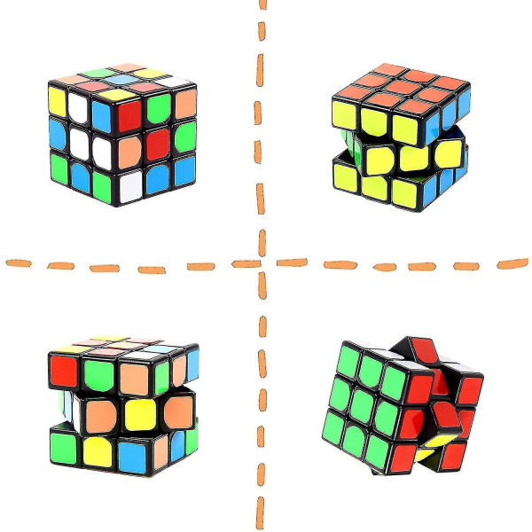Toy Party Puslespill Leker, 24-delers Mini Cube Sett Party Love Cube Puzzle, 1,18 tommers Puzzle Cube Miljøvennlig safe