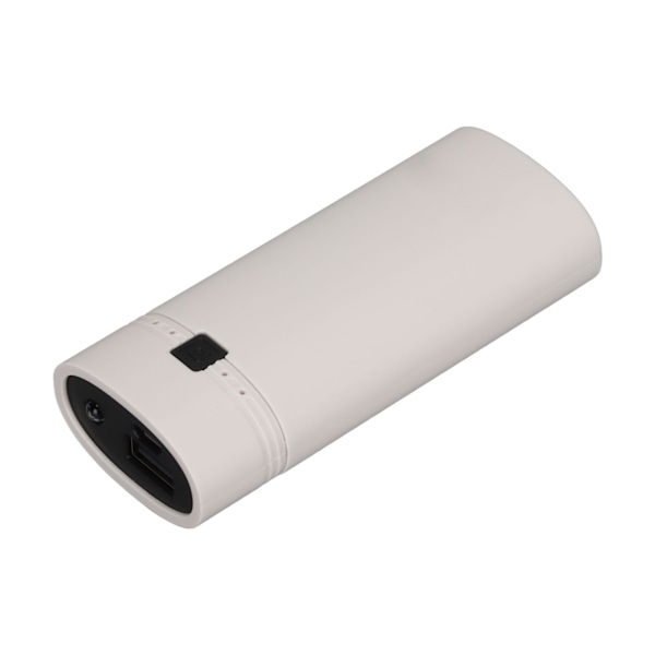 Universal DIY USB Power Bank Box 2x18650 Batteriladdare Power Bank Shell för SmartphoneWhite