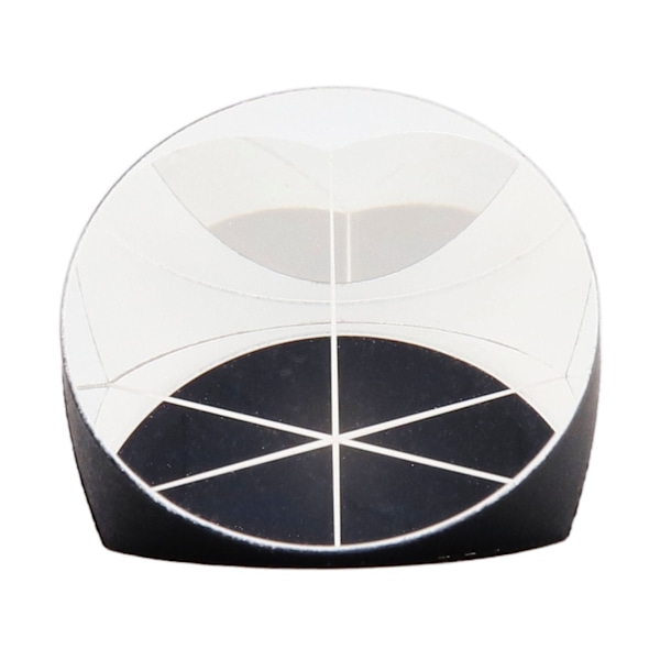 Hörnkub Prisma Optisk glasbelagd polerad högnoggrannhet 25,4 mm trihedrisk retroreflektor