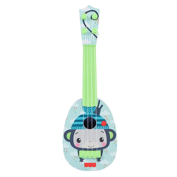 【NX】Barn Ukulele Leksak 4 Strängar Utmärkt Ljud Simulerad Gitarr Musikinstrument för Nybörjare Typ 2