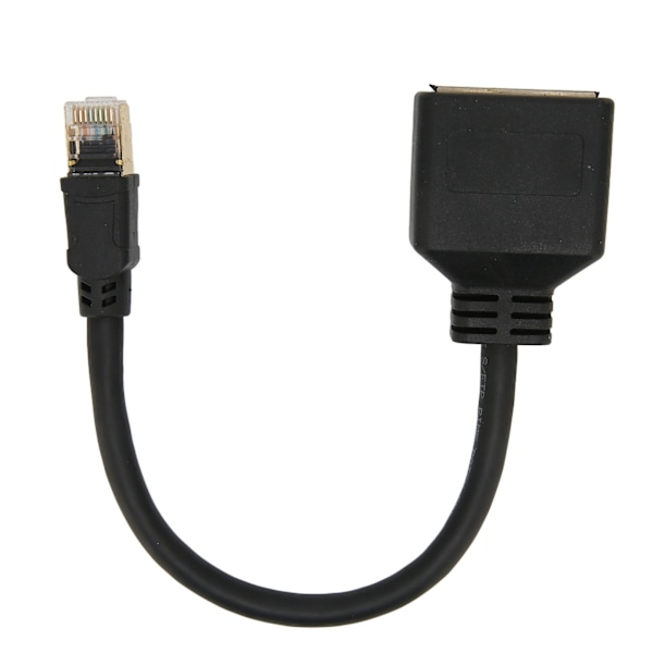 RJ45 Ethernet-sovitin kaapeliadapter 1-2 porttia Erinomainen liitäntäsiirto Splitter-sovitin kotitoimistoille
