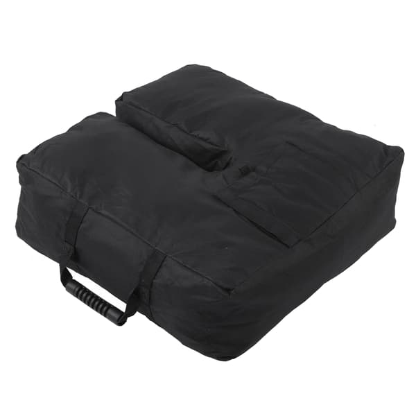 Square Paraply Base Weight Bag Stabil Paraply Base Väskor Vikt med sidoöppning för utomhusparaply