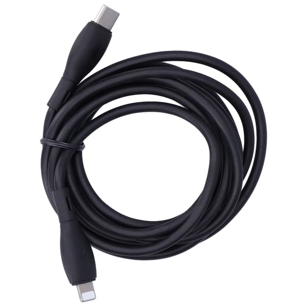 KUULAA Mobiltelefon Datakabel 20W Telefon Opladerkabel 2M Blød Opladerledning Sort