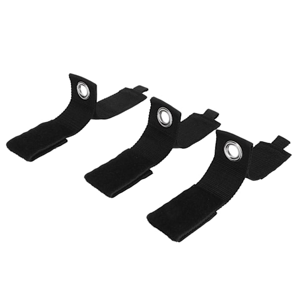 12 STK Heavy Duty Kabeloppbevaringsstropper Forlengelsesledningholder Krokøye Organizer Henger