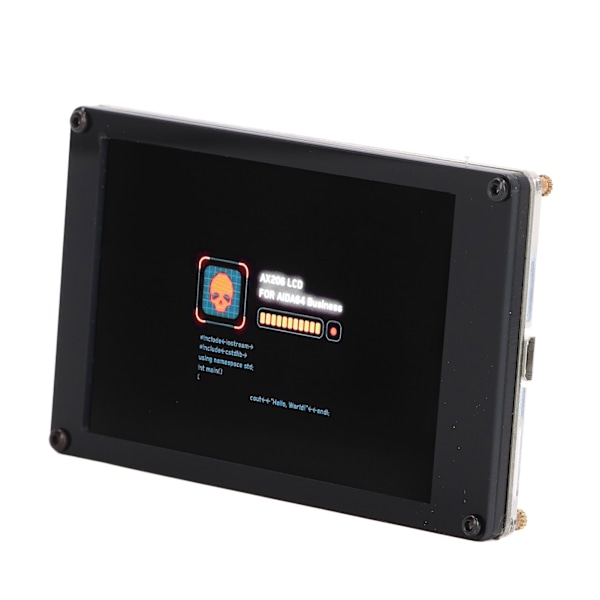 3,5-tums IPS-skärm underskärm LCD-skärm med USB-strömkabelstöd för Raspberry Pi