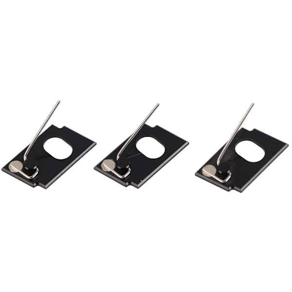 3 stk. aluminiumslegering pilstøtte bueskyting recurve pilbue hvile Jakt skyting tilbehør for høyre hånd