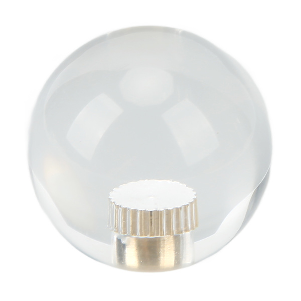 35mm Crystal Rund Transparent Rocker Ball Head Arcade Game Machine Joystick Handtag Top Ball