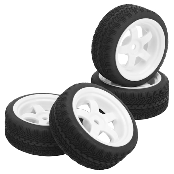 4 kpl 65 mm liukastamattomia RC-kumirenkaita Pyörän päivitysvarusteet Sopii WPL D12 1/10 (012W)