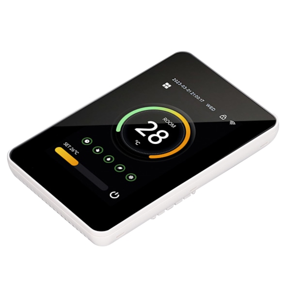 Smart WiFi Termostat Digital for Tuya App Control Hjem Gulvvarme Vertikal Skjerm 100‑250VAC 16A