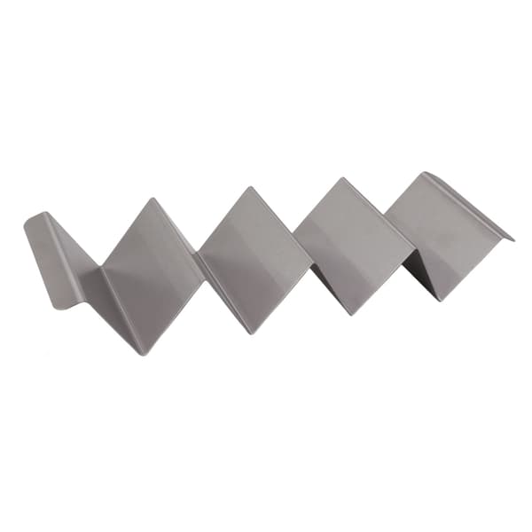 Kjøkken Taco Holder Stativ Bølgeform Rustfritt Stål Taco Shell Holder Grill for Baking L