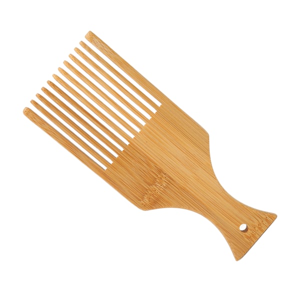 Gobelengvevkam med lite hull DIY multifunksjonell trevevkam for hår og skjegg