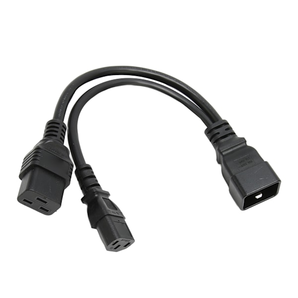 IEC320 C19 IEC320 C13 - IEC320 C20 Virtajohto Professional Standard Y-jakajakaabeli Tietokoneelle HDTV-näytölle