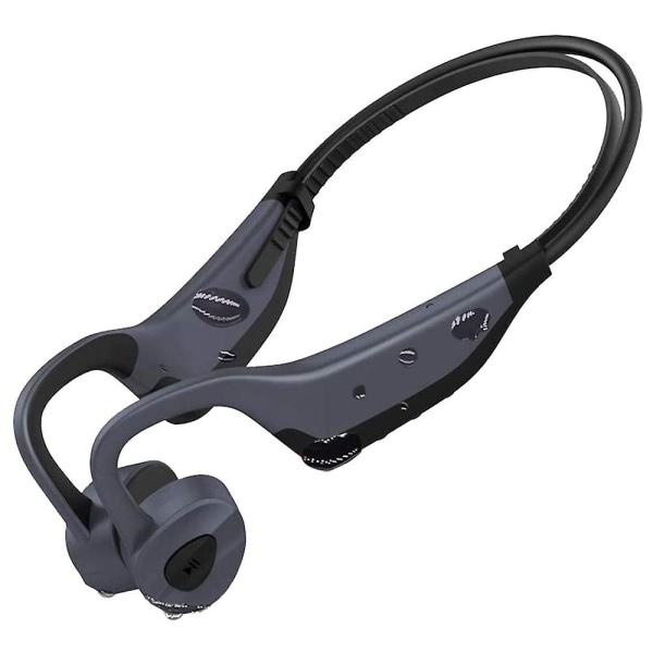 Bone Conduction Bluetooth Headset Trådlöst Sport Vattentätt Levereras med 16g minne $ Trådlösa Over-ear hörlurar Bone Conduction Bluetooth Headset Sp