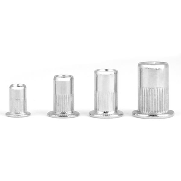 200 stk gjengede innsatser M3, M4, M5, M6 304 rustfritt stål blindmuttersett