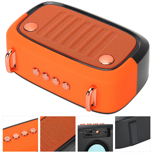 BS32D Trådløs Bluetooth-højttaler Bas Outdoor Plug Card Praktisk højttalerboks