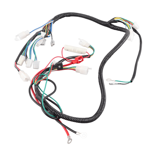 Motorns Kabelhärva CDI-enhet Solenoidkontakt för GY6 125cc 150cc 200cc 250cc Fyrfyrhjuling ATV Go Kart