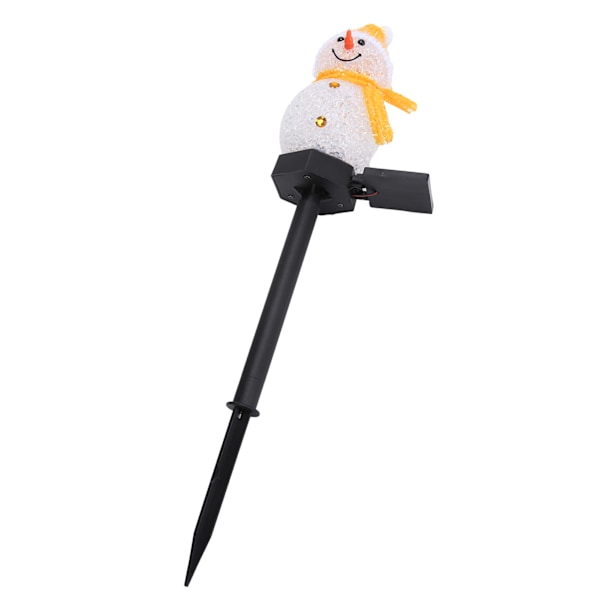 Snemand LED-lampe Landskab Have Sol Græs Have Jul Tegneserie Dekorativ Vej Lysgul
