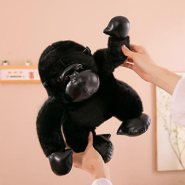 King Kong Gorilla Pehmolelut Simpanssi Pehmolelu Apunukke Pehmoeläin Lastenlahja Black 35cm