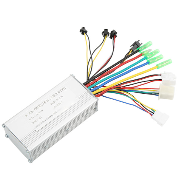Elcykel Borstlös Square Wave Controller med lamptråd för 36V 48V 500W motorer modifierade delar