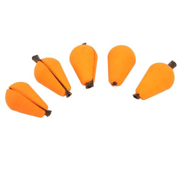 5 st Vattendroppe Fiske Float Foam Strike Indicator Flugfiskeredskap Tillbehör Stor storlekOrange