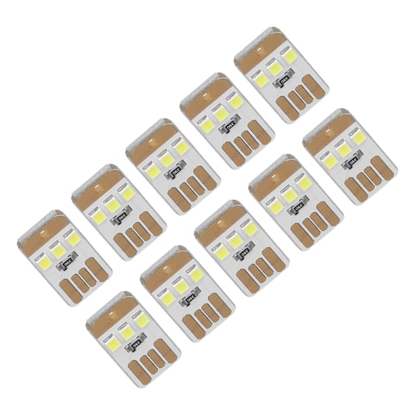 10st Camping Minitält Nattlampa Bärbar Energisparande USB LED-ficklampa för OutdoorWhite