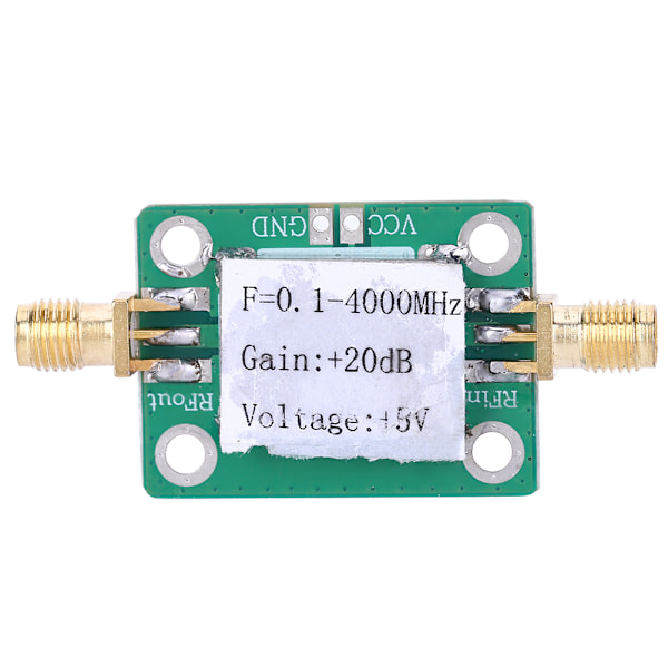 Rf mikrobølgeforsterkermodul Lavt støy bredbånd 0,1-4000MHz Elektroniske komponenter