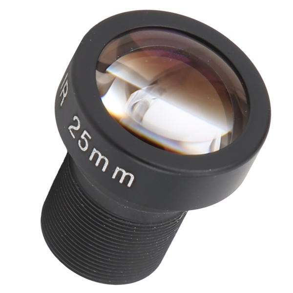Enkelkortsdator IP-kameraobjektiv 5MP 25mm optisk brännvidd M12xP0.5 Interface F1.7 Ljusflöde