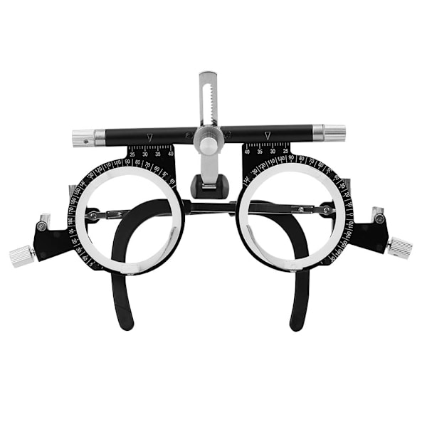 50-80 mm justerbar optisk prøve-linsram Øjenundersøgelsesbriller Optometri-linsram TF5080A