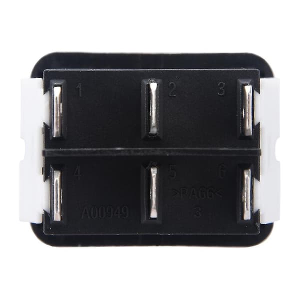 HY12-9-3 On Off ABS Push Button Safe Arc Easy Installation Industrial Rocker Switch