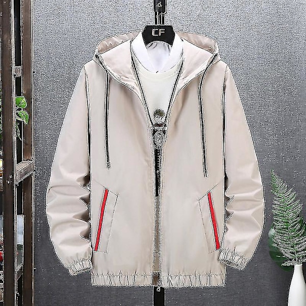 Plus Size Men's Spring Autumn Casual Fashion Bomber Jacket | New Baseball Jacket Overcoat