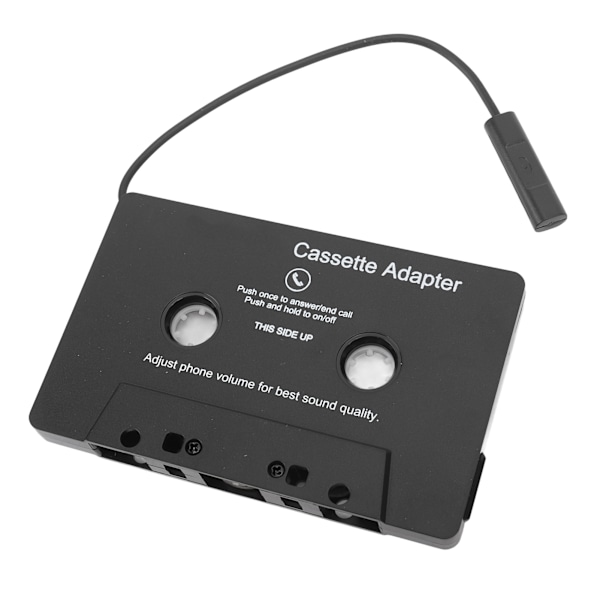 Bluetooth 5.0 kassettadapter Multifunktionell handsfree samtal HiFi Stereoljud MP3-spelare Inspelning Bilkassett Ljudmottagare