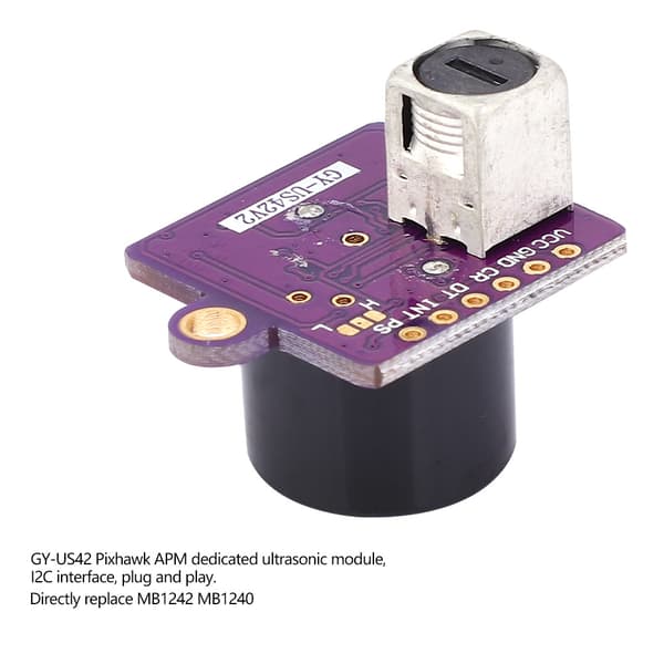GY US42 I2C Pixhawk APM Flight Control Ultralyd Avstandsmålingsmodul (2019+)