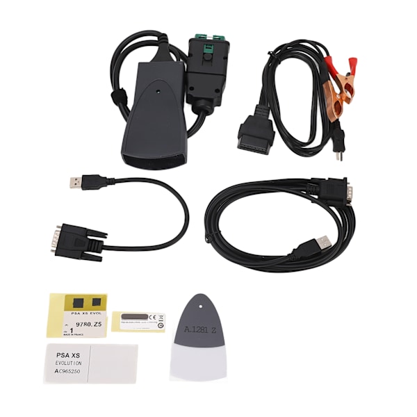 Full Chip OBD2 Diagnostisk Verktøy for Lexia3 PP2000 Diagbox Programvare Erstatning for Citroen C1 C2 C3 C4 C6 C8 Full Chip LED Plus