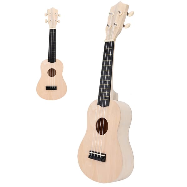 Lag ditt eget 21-tommers Hawaii Ukulele Kit Barn DIY-leker monteringssett