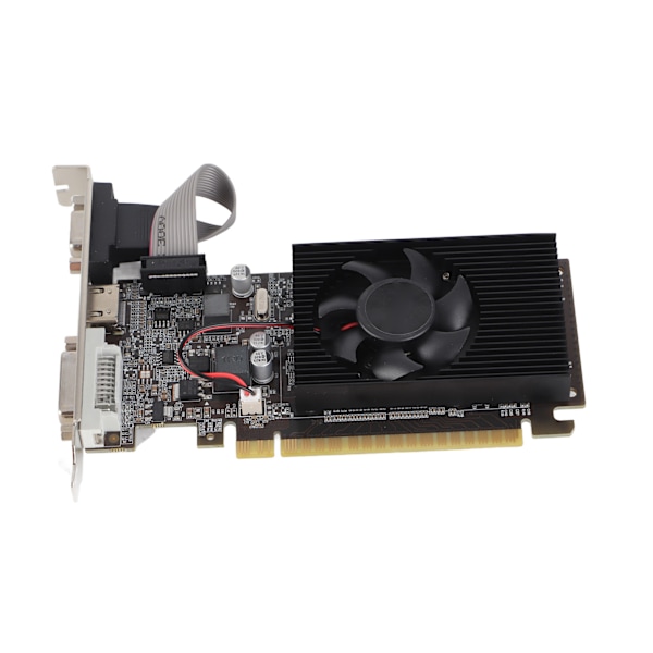 GT610 1GB DDR3 Grafikkort Støtte DVI VGA HD Multimedia Interface 64-bit Spil Grafikkort med Silence Cooling Fan