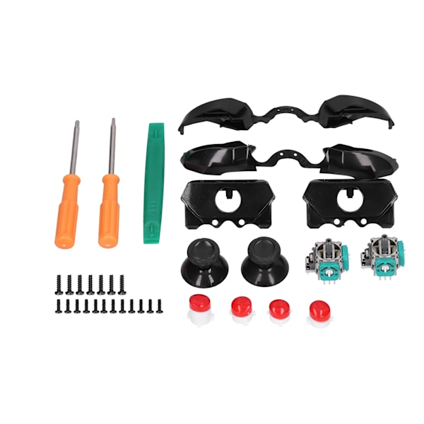 2 Stykk Joystick-erstatningssett Gamepad Reparasjonsverktøy med Trigger Thumb Stick for Xbox One