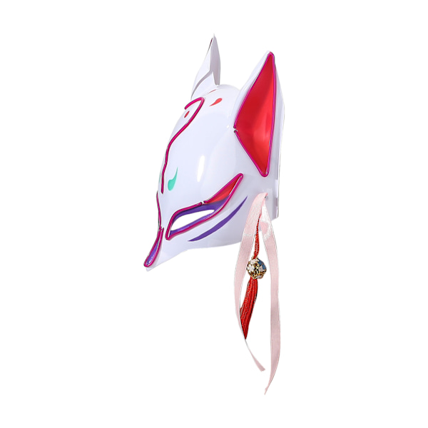 LED Fox Drift Maske Halloween Maske Lysende til Maskerade Fester Karneval