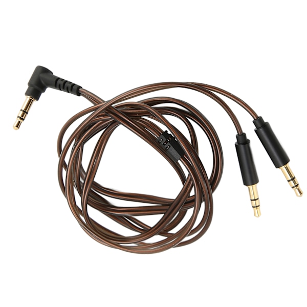 3,5 mm till Dubbel 3,5 mm Jack Hane Kabel OFC Kärna Hörlurs Uppgraderingskabel för Hifiman Sundara för Arya för Ananda
