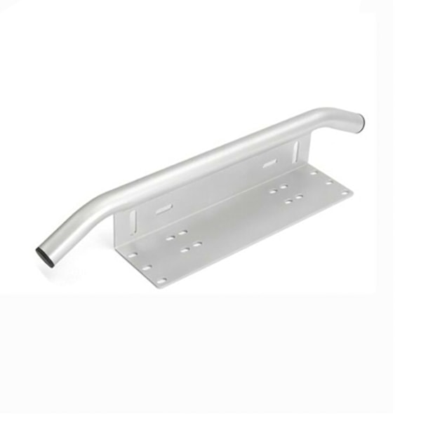 Lysplateholder for LED-lysstang, Montering Brakett, Aluminiumlegering, Universal for Jeep, Lastebiler, Pickuper, SUV, Sølv