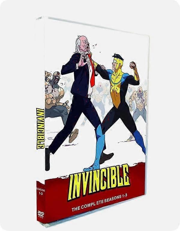 Nyt boks sæt Invincible Sæson 1-3 DVD Komplet Serie 6-Disc engelsk version