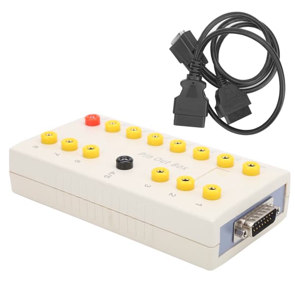 OBD2 Pin Out Box med diagnostisk kabelsats täcker alla testpunkter Autodiagnosverktyg