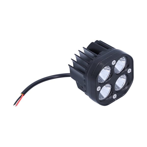 40W 4LED 3in Arbejdslys 4000LM Spot Lampe IP67 Vandtæt Universal til Bil Lastbiler Motorcykel Hvidt Lys 6000K