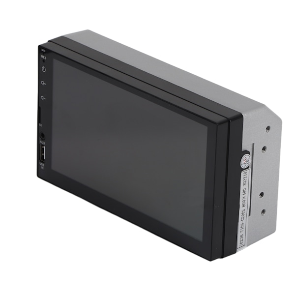 7 tommer Universal Bilstereo Audiomodtager Touchscreen MP5 Afspiller GPS Navigation med Backup Kamera Håndfri Opkald