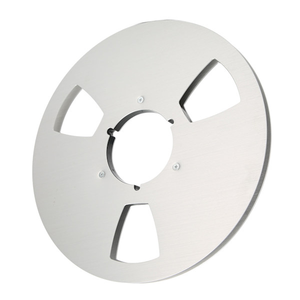 Tomt båndspolereplacement 10 tommer åpen spole opptakspole for Ampex Grand Master 456 lydspoler for 1/4 tommers bånd sølv