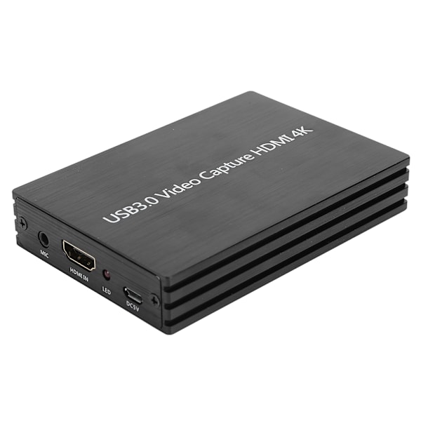 S300 4K HDMI Capture Card USB 3.0 DriverFree Game Live Microphone 1080P HD Loop Video Recording Box
