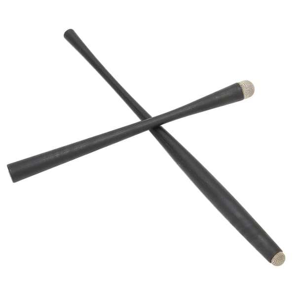 2 stk. Stylus Penne Høj Følsomhed Behagelig Greb Gummihoved Stylus Touch Screen Pen til Tablet Telefon Notesbøger