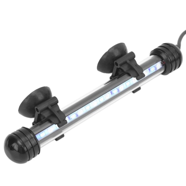 Akvarielys Vandtæt Akvariebelysning med LED-lys 3 Tilstande Dæmpbar 100‑240VEU Stik 18CM