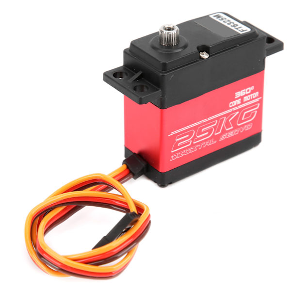 FT6325M 25KG Standardi Metallivaihteinen Servo Suuri vääntömomentti RC Servo Kestävä RC-autotarvike